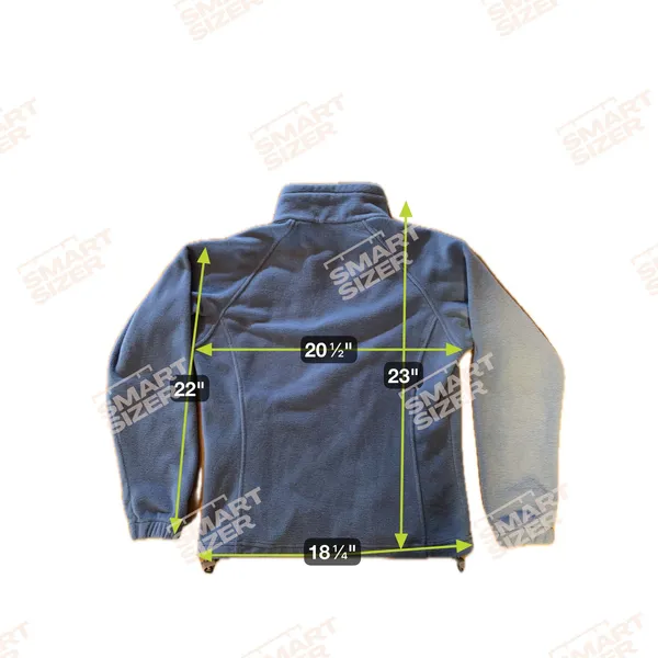 Columbia Women's XS World Blue Fleece‎ Full Zip Jacket Casual - Image 7