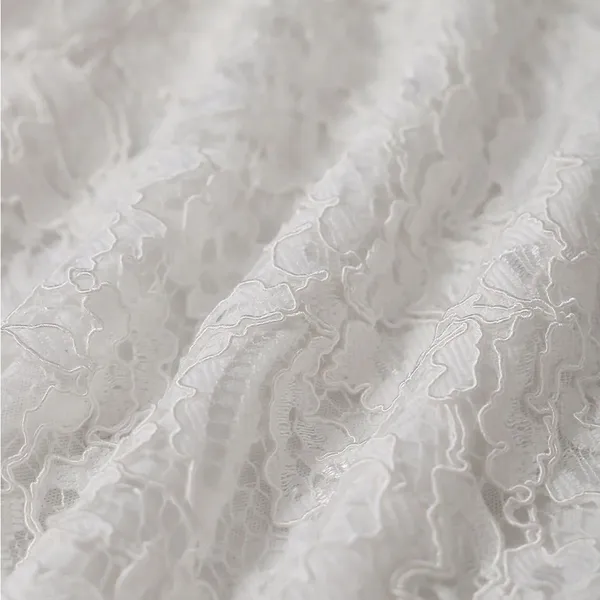 RIHOAS White Lace Collared Sleeveless Mini Dress S - Image 6