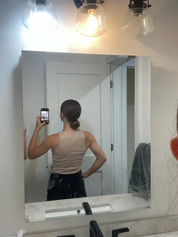Tan Free People Tank Top - Image 2