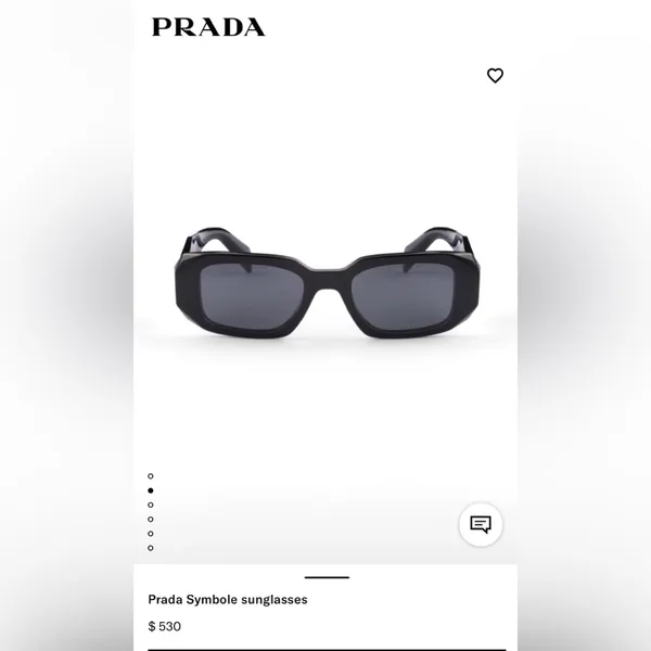 Authentic PRADA sunglasses, made in Italy - Image 13
