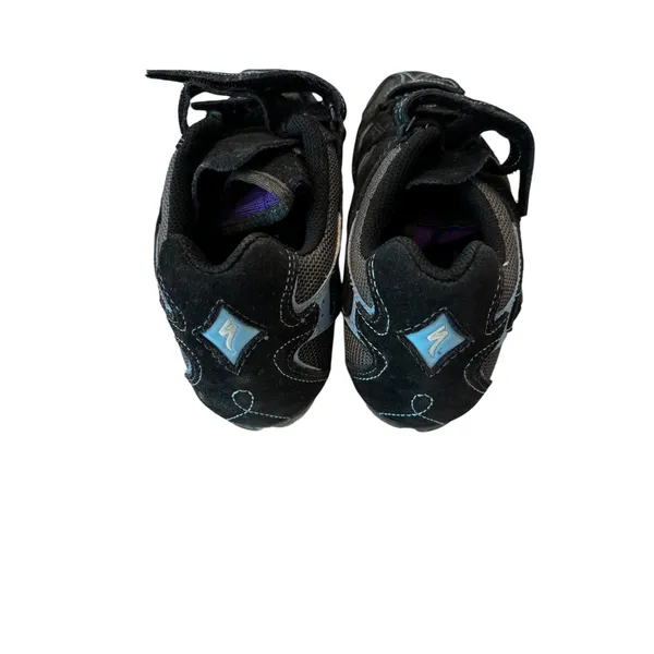 Specialized Riata MTB Shoes Size 40 Black‎ Blue Women's Mountain Bike Cycling - Image 3