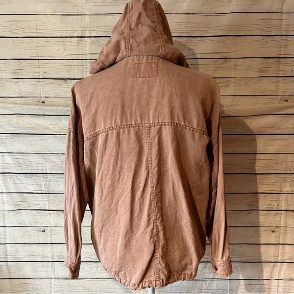 Lucky Brand Zipper Utility Jacket In Rose - Image 6