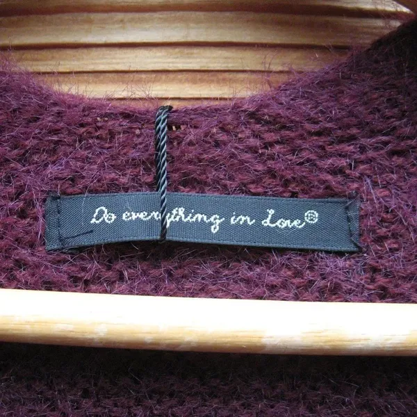 NWT Super Soft Maroon Bell Sleeve Cardigan Sweater S M L XL - Image 10