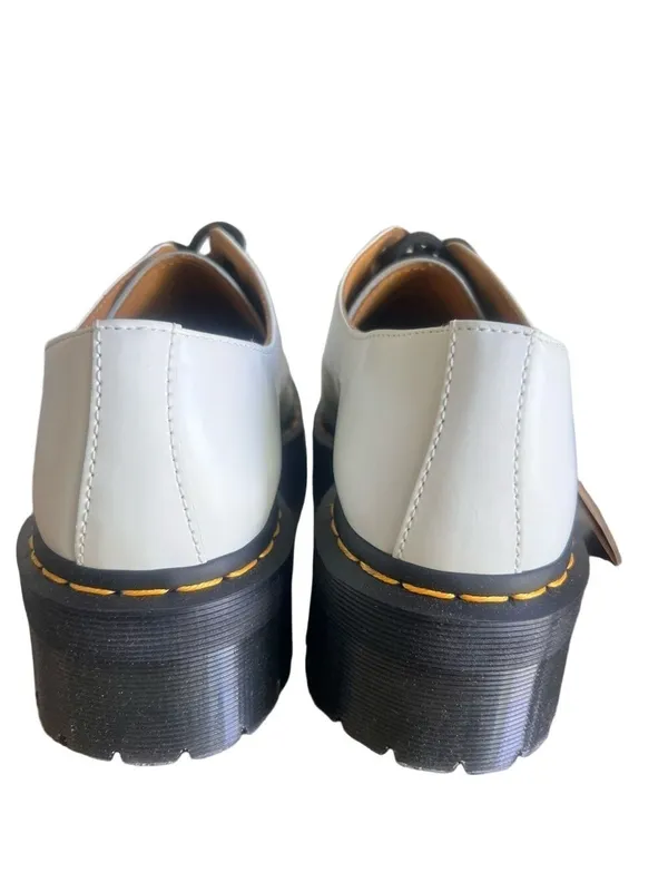 DR. MARTENS 1461 Quad Smooth Leather Unisex Platform Shoe Size 10 or 9 #B1292 - Image 6