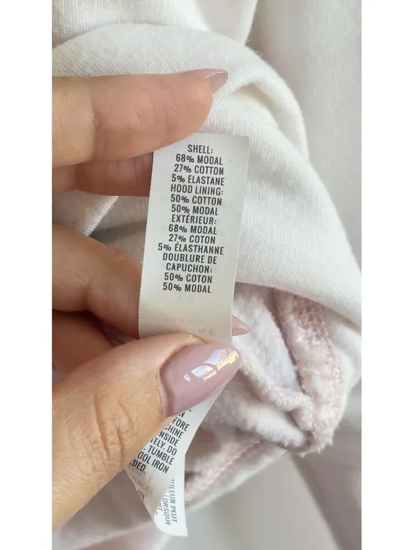 OFFLINE by Aerie OTT Cropped Tie Dye Hoodie Pink Fleece Pullover Small - Image 6