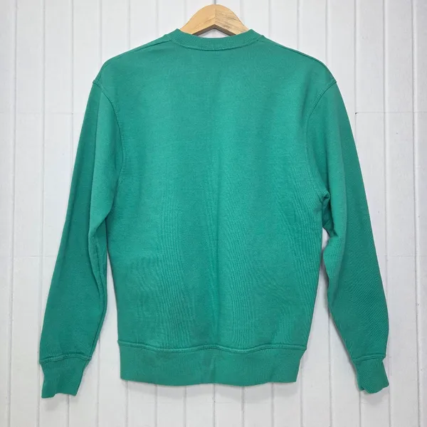 Champion crewneck‎ Vintage Green Sweatshirt Unisex Size S - Image 4