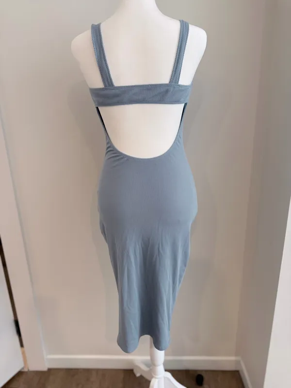 superdown Taylor Open Back Dress Slate - Image 5