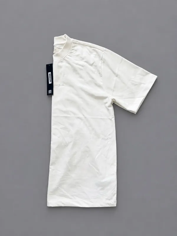 VOX POPULI Brooklyn Book Club Graphic T-Shirt Men’s Medium Cream Oversized Cotton NWT - Image 3