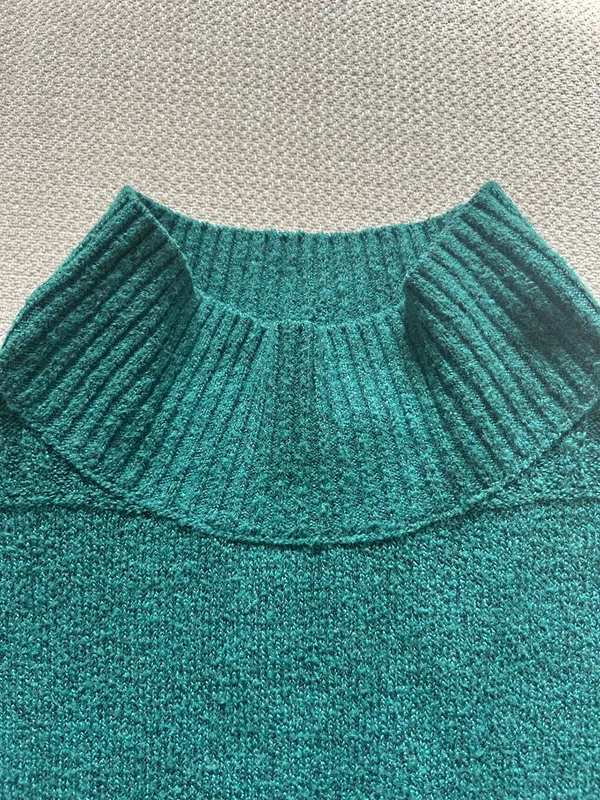 Kohl's Chunky green knit - Image 2