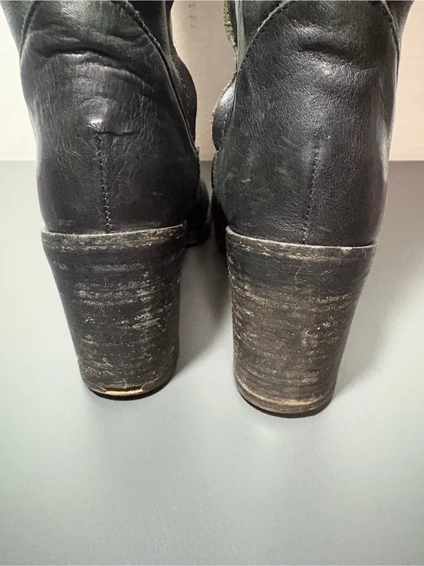 FIORENTINI + BAKER Black Leather Knee - Image 6