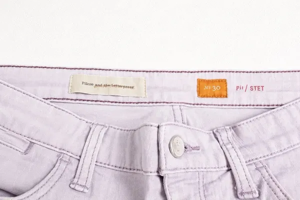 Pilcro Anthropologie Stet Jeans Women’s 30 Lavender Straight Leg Cropped - Image 4