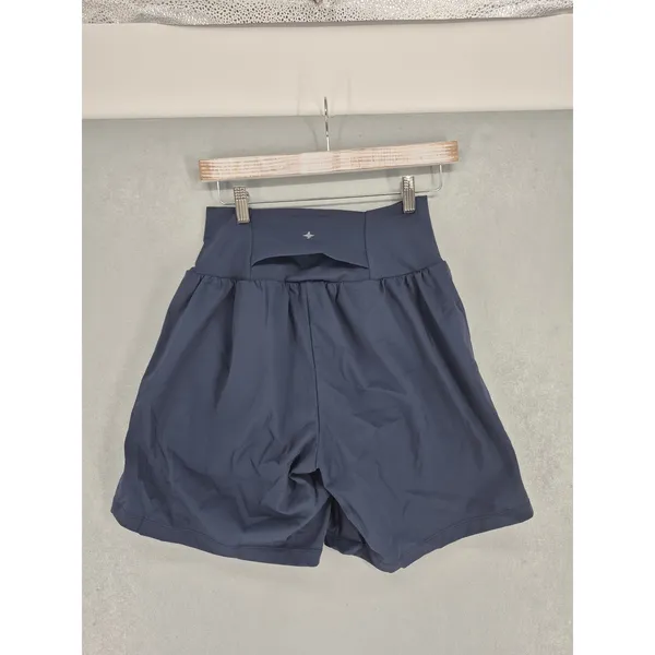 Halara Womens Athletic Shorts Navy Blue Softlyzero Airy High Waisted Medium - Image 3