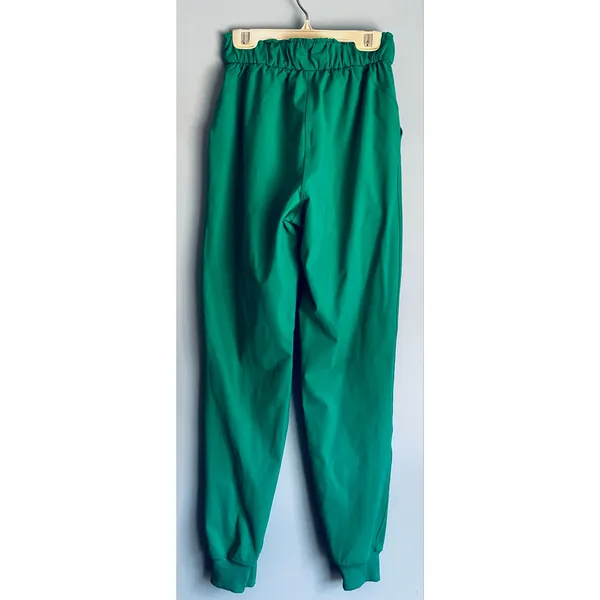 Lululemon Green High-Rise Jogger Pants Athletic Travel Lounge Size 0 - Image 3
