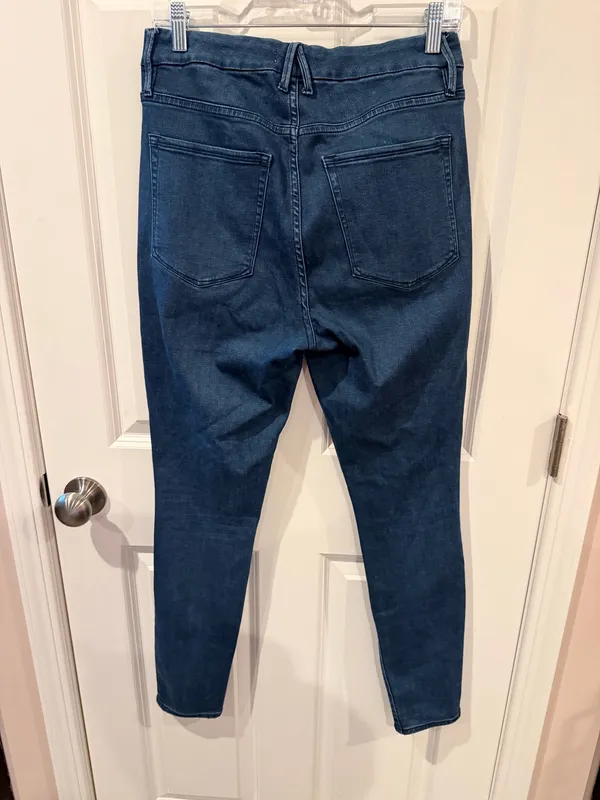Good American Good Waist Skinny Jeans Size 12 - Image 6