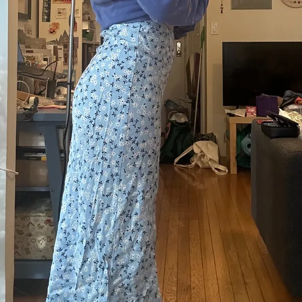 Zara Slip Skirt Blue - Size XS - Image 11