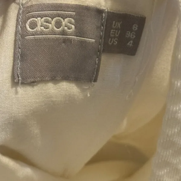 ASOS‎ One Shoulder White Dress - Image 6