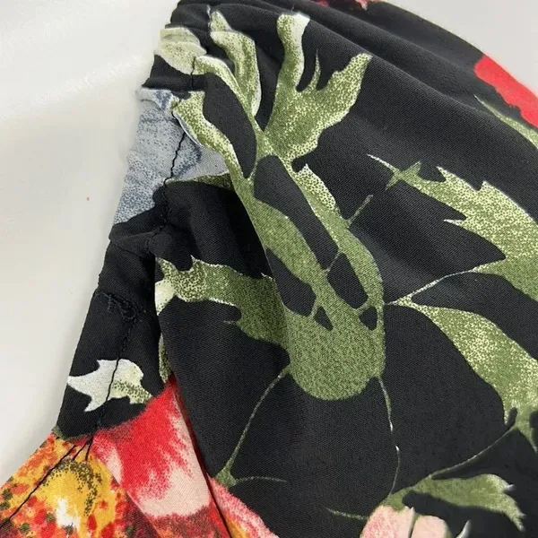 Umgee floral faux wrap blouse - Image 2