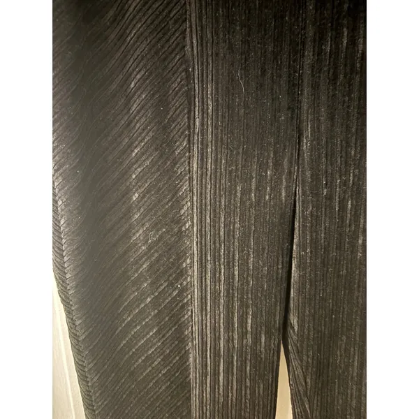 Modish Rebel Black Flare Leggings High Waist Stretch‎ Casual Pants - Image 2