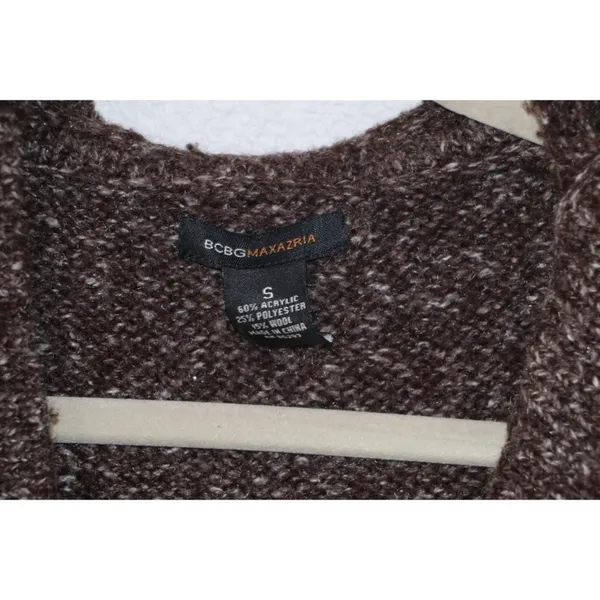 BCBGMAXAZRIA Brown Cardigan Sweater - Image 2