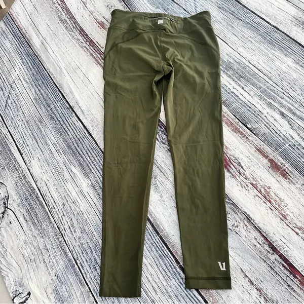 Vuori Olive Green Women's Active Leggings - Image 4