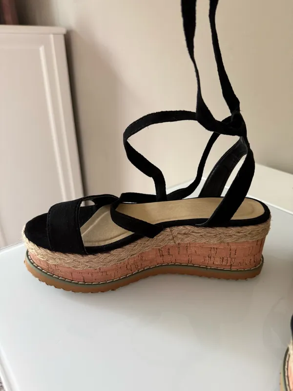Platform sandals Black Size 4 - Image 3