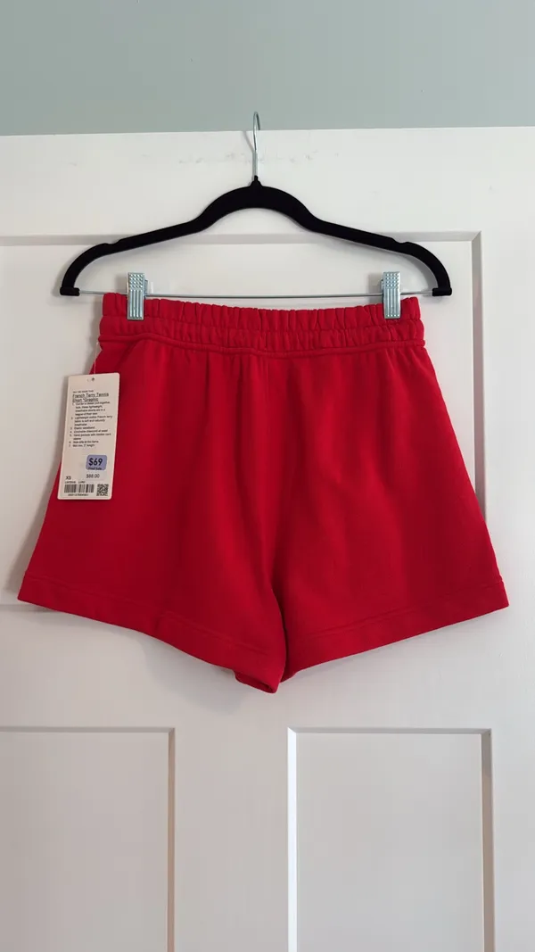 Lululemon XS French Terry Tennis Short - Image 5