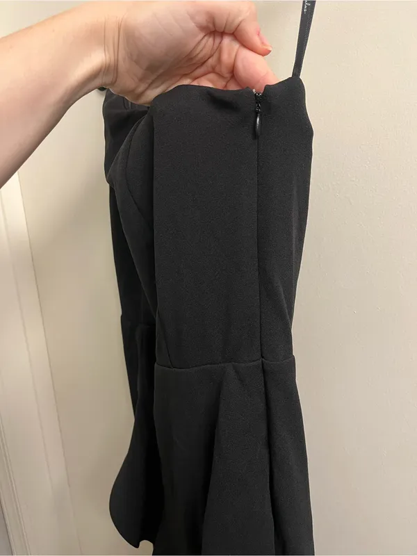 Lulus Dramatic Persona One Shoulder Dress Small - Image 6