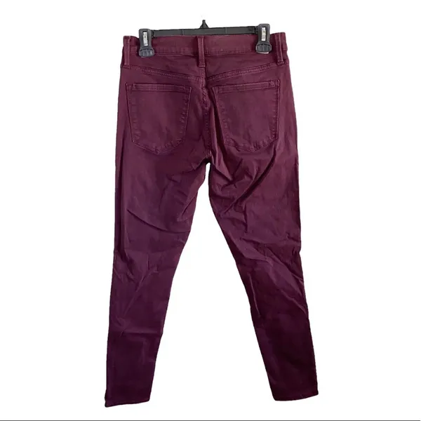 Gap Regular‎ True Skinny Vamp Red Denim Jeans 28R - Image 2