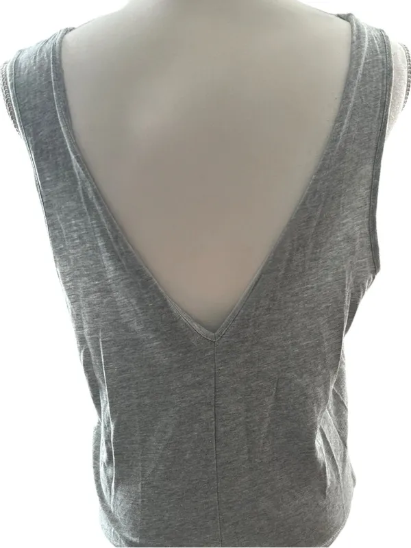 Miken Gray Tank with Mountain Sunset Graphic - Image 3