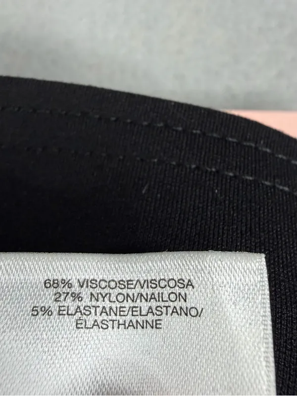 Anne Klein Black Pull On Slim Ankle Pants Women's 10 Stretch NWT - Image 8