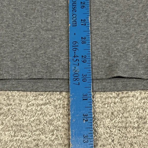 Skims Tee Shirt Womens Medium Olympic Oversized Team USA Gray Ribbed Lounge - Image 8