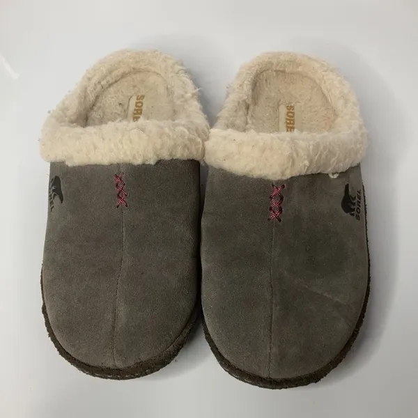 Sorel‎ Nakiska slide Apres slippers gray size 6 - Image 3