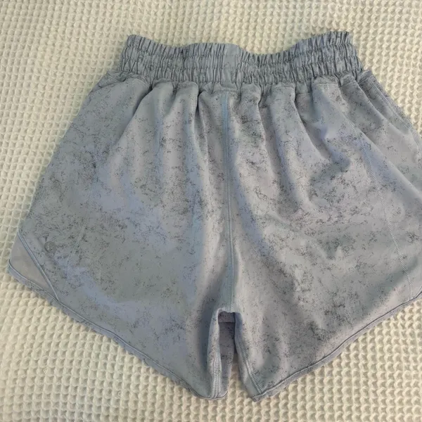 Lululemon Hotty Hot High-Rise Lined 4” Short, Pastel Blue - Image 7