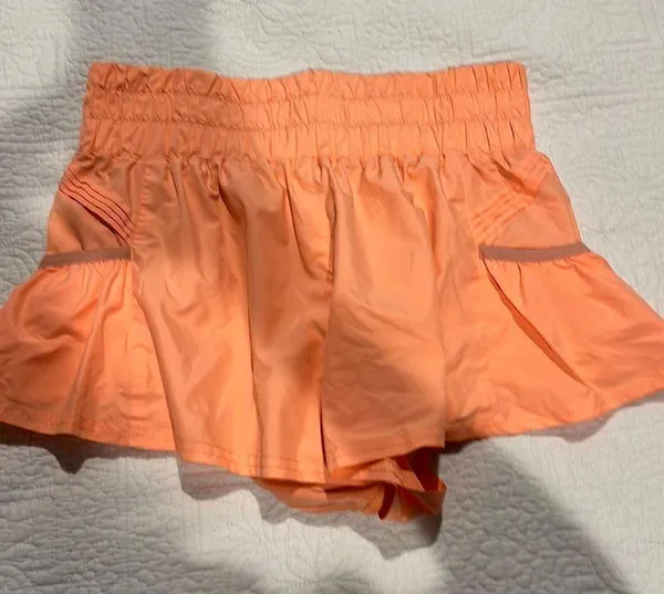 Orange Get Your Flirt On Shorts - Image 3
