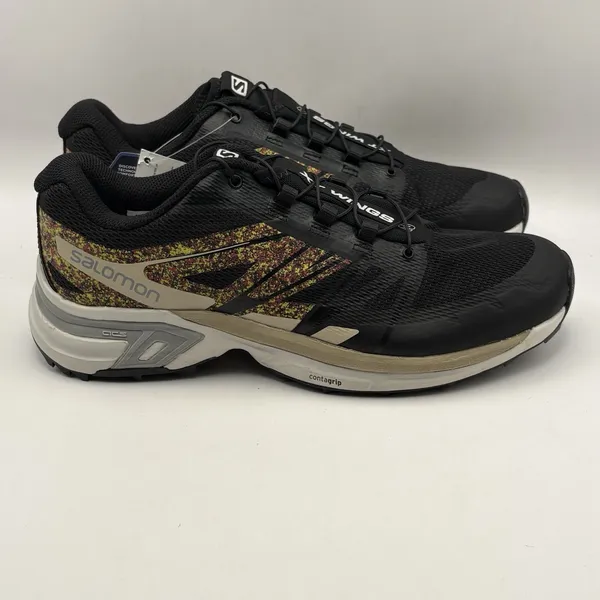 Salomon‎ XT Wings 2 Shoes Unisex Black Sneakers Women's 9 Men's 8 Hiking Trail - Image 4