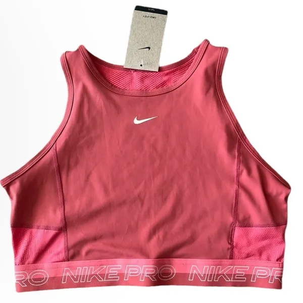 NWT NIKE PRO Dri-FIT Women's Cropped Training Tank - Image 2