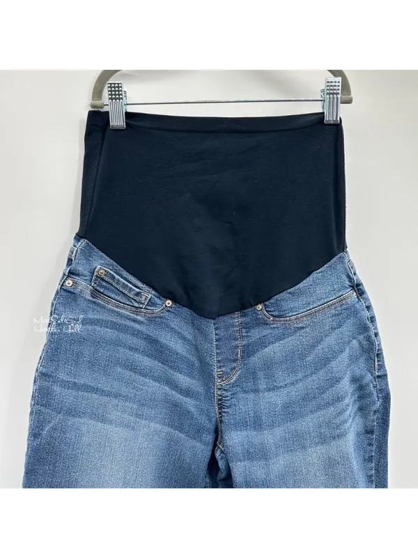 Levi's Signature By Levi Strauss Maternity Skinny Jeans with Stretch Panel Size Small - Image 2