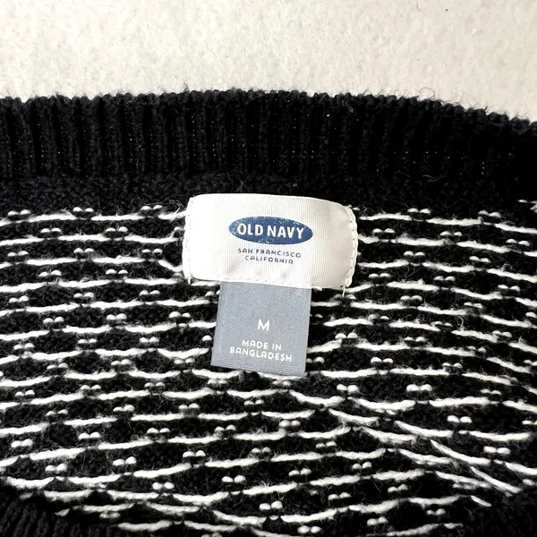 Old Navy Reindeer Faire Isle Crewneck Sweater - Image 7