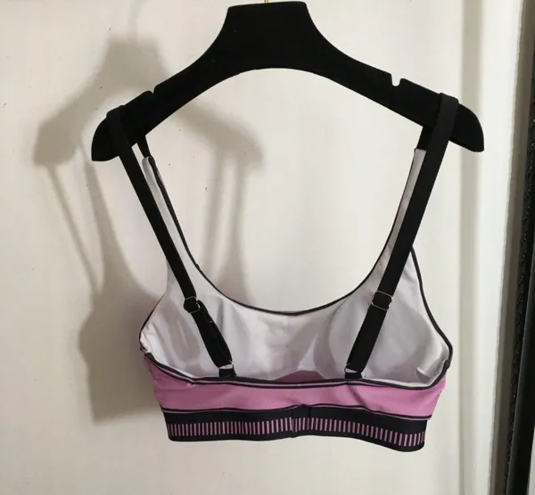 Pink Crop Top And Leggings Set - Image 3
