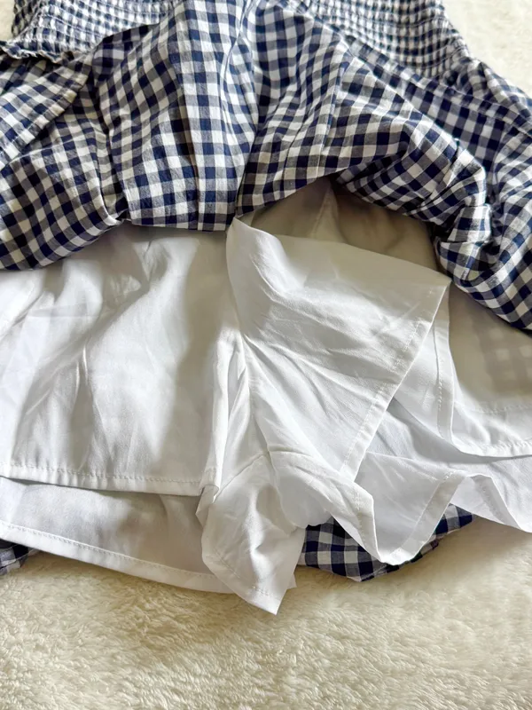 Hollister gingham mini dress S - Image 4