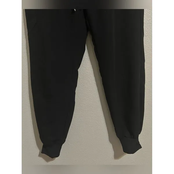 FIGS Zamora Black Multi Pocket Drawstring Jogger Scrub Pants Women’s Size Small - Image 5