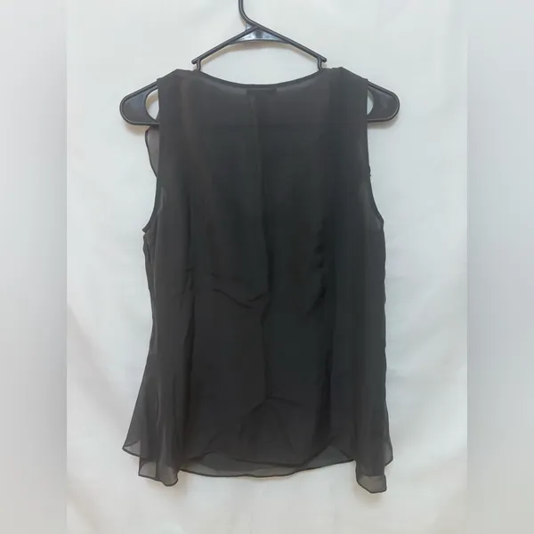 NWT J. Crew Silk Ruffle V-Neck Tank Size 4‎ - Image 7