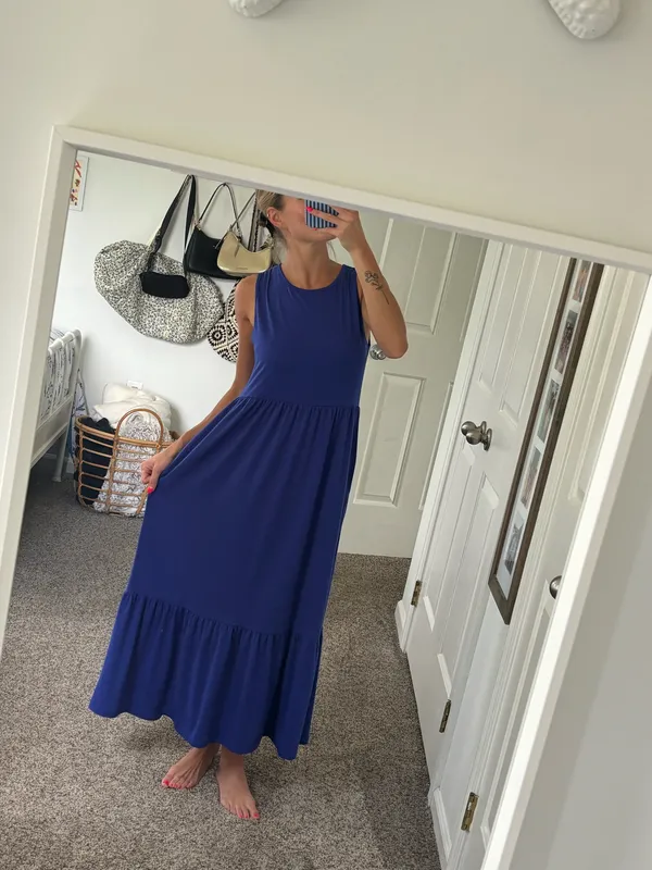 Blue maxi dress - Image 3