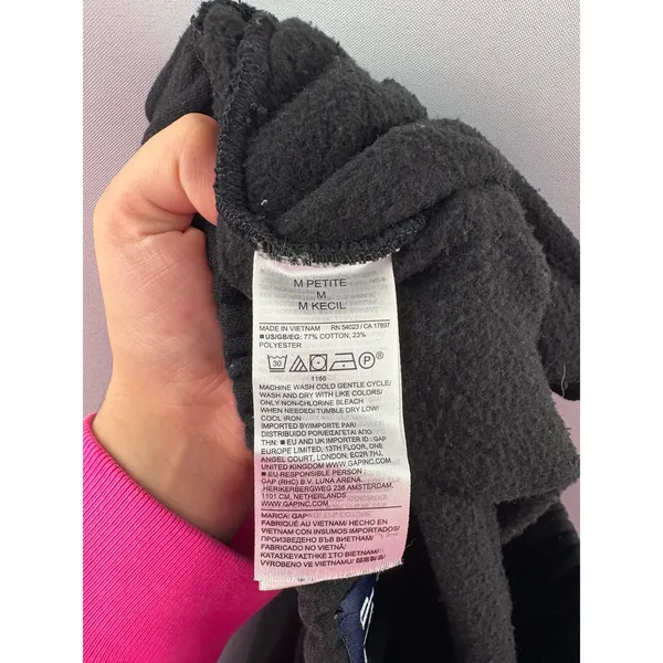 Women’s GAP Medium Black Sweatpants - Image 5