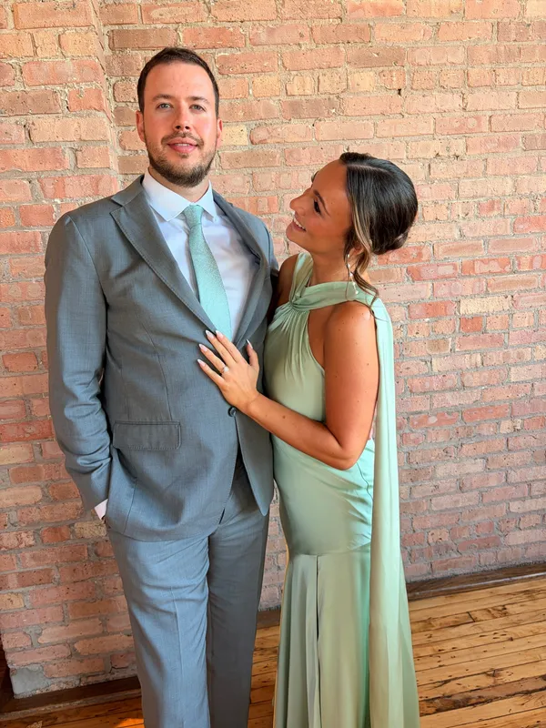 Pistachio Birdy Grey Bridesmaid Dress - Image 4