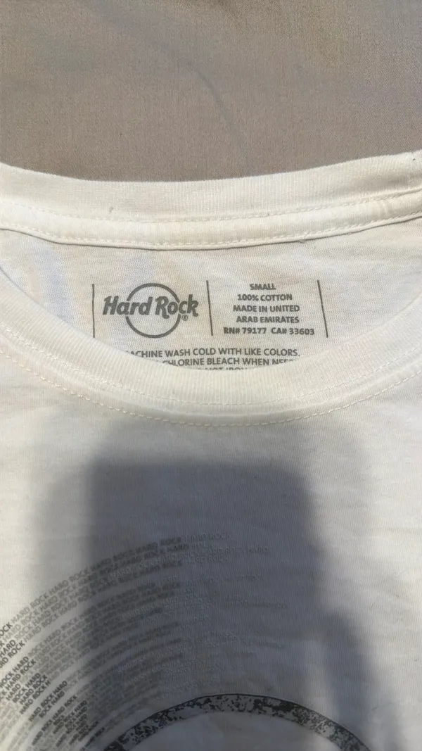 Short sleeved Hard Rock Hotel Tee - Image 2