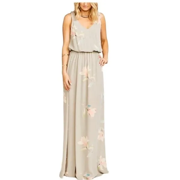 Show Me Your Mumu Kendall Chiffon Bridesmaid Prom Maxi Dress Size Small NWT - Image 4