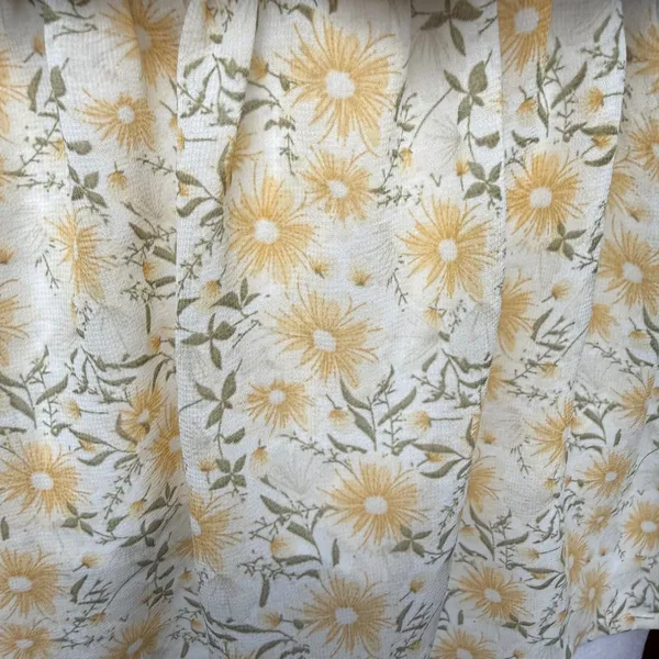 Altar'd State Butter‎ Yellow Floral Camisole Top Women's Medium Cottagecore Boho - Image 3