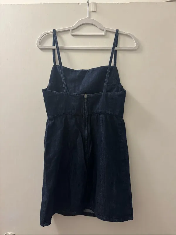 Zara Short Denim Trf Dress - Image 6