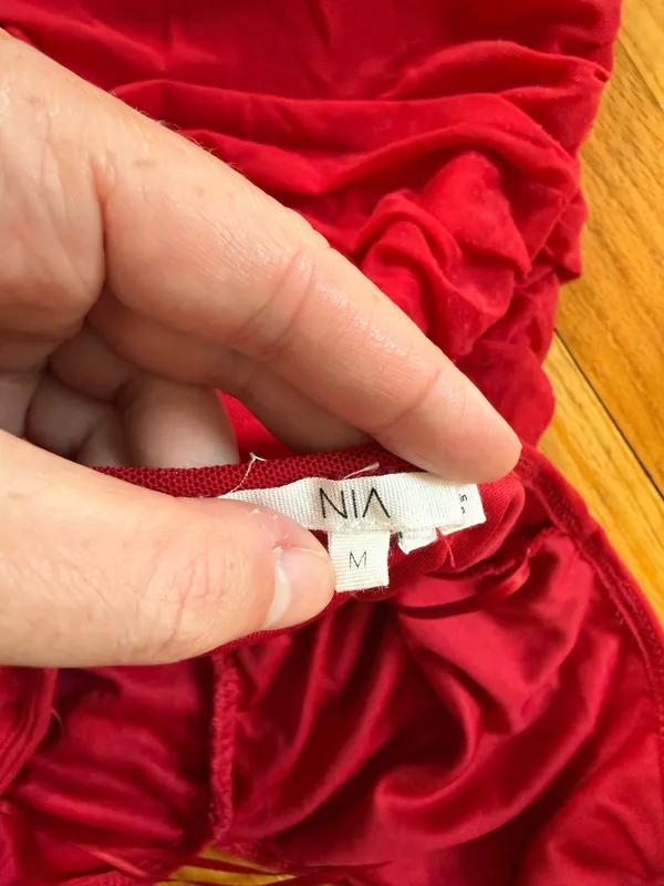 Nia red mini dress Size M - Image 5